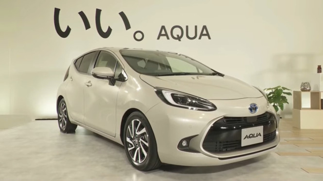 Toyota Aqua Facelift