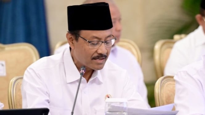 Menteri Sosial (Mensos), Saifullah Yusuf alias Gus Ipul
