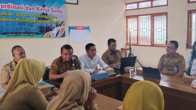 Rapat tentang masalah TPPO di Cilacap