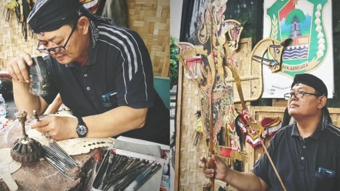 Bagong perajin Wayang kulit di Banjarnegara