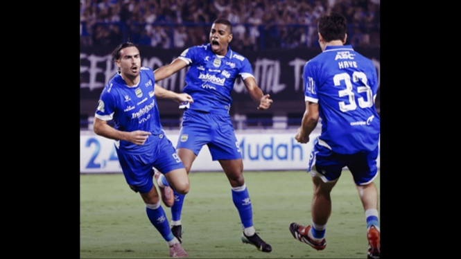 Skuad Persib Bandung bersiap hadapi Ratchaburi FC