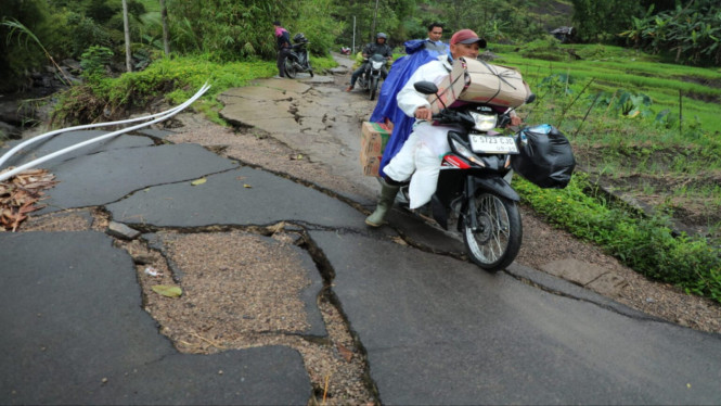 143 Rumah Terdampak Tanah Gerak di Brebes