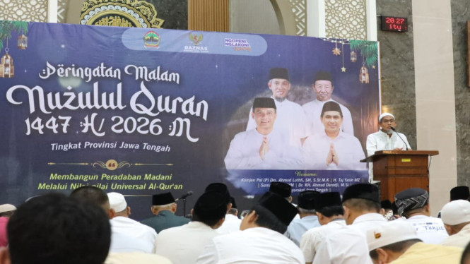 Peringatan Nuzulul Qur’an di Jawa Tengah