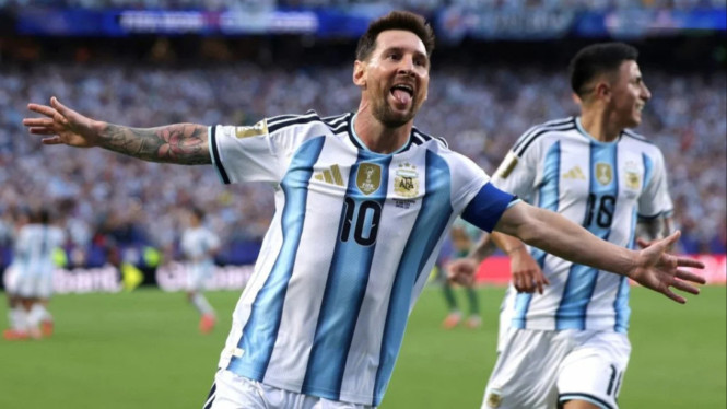 Lionel Messi di Timnas Argentina