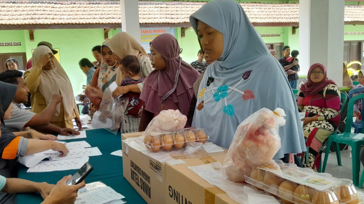 Siti Akimah Warga Labanasem Penerima bantuan BPN RI