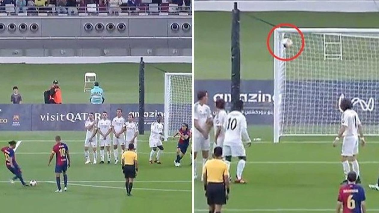 El Clasico Barcelona vs Real Madrid Legends