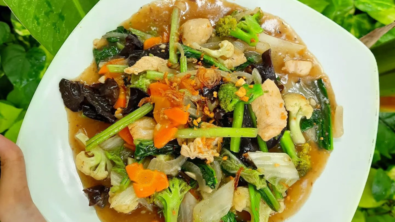 Capcay Kuah Rumahan