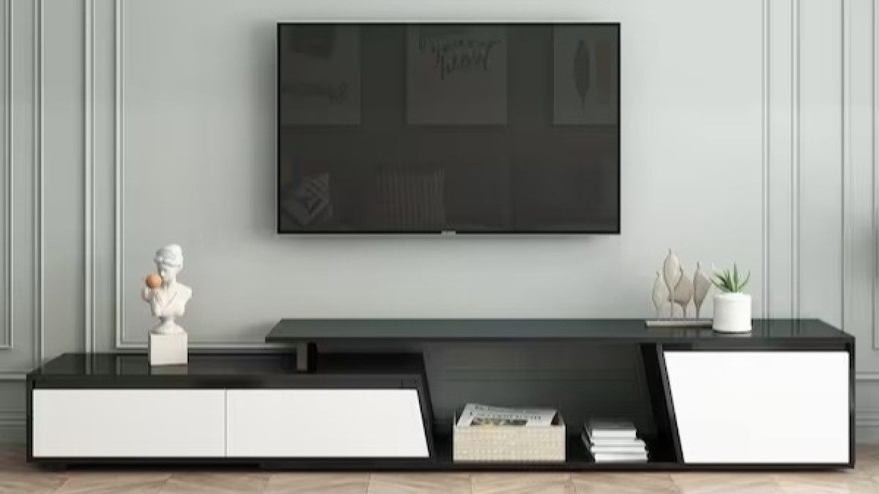 Foto Inspirasi Meja TV Ruang Tamu Minimalis dan Fungsional