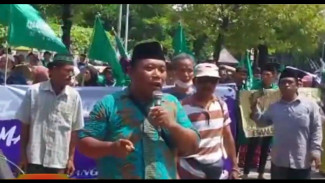 Kyai Banyuwangi Demo PWNU Jatim Sebut 4 Nama Layak Maju Dalam Pilpres, Bukan Erick Thohir