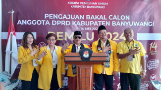 Berkas diterima KPU Banyuwangi, DPD Partai Golkar Optimis Raih 8 Kursi