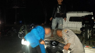 Kocar Kacir, Hendak Balap Liar di Depan Bandara di Bubarkan Polisi