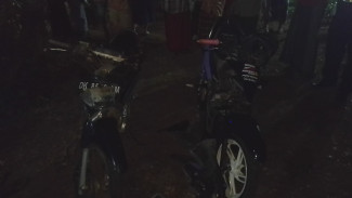 2 Motor Terlibat Adu Banteng Berujung Maut