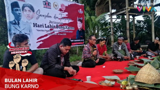 Hari Lahir Bung Karno, Relawan De Giri dan Pemuda Refleksi Meneladani Bung Karno