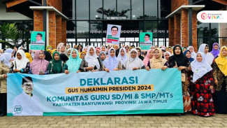 Emak-emak Banyuwangi Deklarasi Muhaimin Iskandar Presiden
