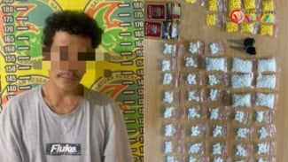 Simpan Ribuan Pil Koplo Dalam Jok Motor Warga Banyuwangi Diamankan Polisi
