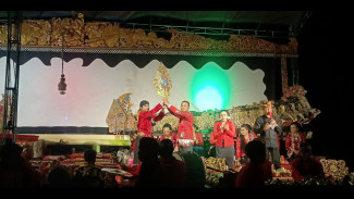 Desa Sidowangi Pagelarkan Wayang Kulit Turut Memeriahkan Hari Kemerdekaan Indonesia
