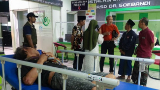 Diduga Pria ODGJ, Bapak dan Anak di Jember Jadi Korban Penusukan