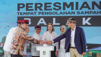 TPS Pengolahan Sampah Sirkuler di Banyuwangi Berkapasitas Harian 84 Ton Resmi Beroperasi