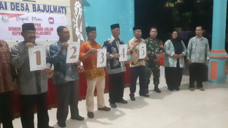 5 Calon Kepala Desa Bajulmati Sudah Mendapatkan Nomor Urut