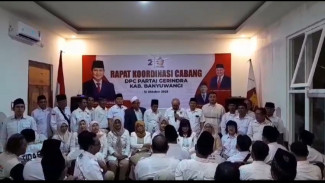 DPC Gerindra Banyuwangi: Gibran Pantas Dampingi Prabowo di Pilpres 2024