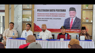 Aspirasi Sumail Abdullah, Jembatan Gantung Bulusari Telemung Dibangun