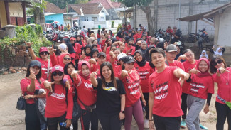 Gelar Senam Bersama, Chandra Astan Menyapa dan Ajak Masyarakat Hidup Sehat