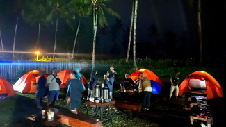 Capas Adventure Land, Serunya Berkemah di Tengah Persawahan Banyuwangi
