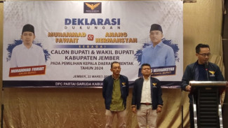 Partai Garuda Jember Usung Gus Fawait dan Anang Hermansyah Maju Pilkada 2024