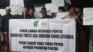 Tidak Menangkan AMIN, Ratusan Kader PKB Minta Achmad Gufron Sirodj Dipecat