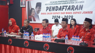 Sehari Dua Bacabup Mendaftar, PDIP Jember: Kewenangan Ada Disini
