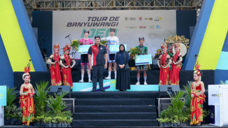 Hadiri Tour de Ijen sebelum ke Olimpiade, Menpora Diapresiasi Pemprov Jatim dan Bupati Ipuk