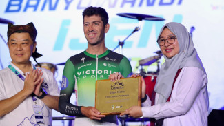 Aktif Ikut Tour de Banyuwangi Ijen, 2 Pembalap Dapat Penghargaan Khusus