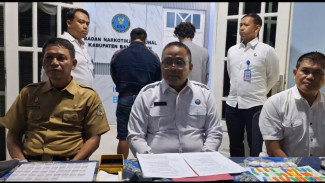BNNK Banyuwangi Tangkap 2 Pengedar Sabu
