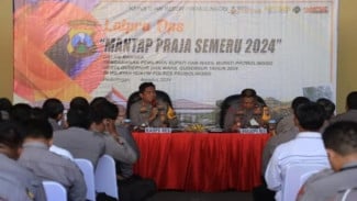 Latihan Pra Operasi untuk Pilkada 2024: Polres Probolinggo Tingkatkan Kesiapan