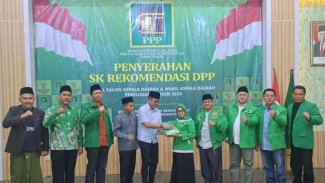 Pasangan Bambang Soekwanto-Gus Baqir Resmi Terima Rekomendasi PPP untuk Pilkada Bondowoso