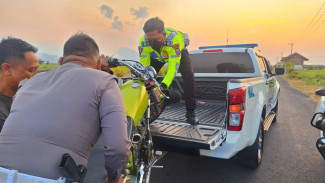 Satlantas Porles Situbondo Amankan 2 Sepeda Motor Saat Patroli Antisipasi Balap Liar