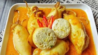 Gulai Cumi Isi Tahu, Sensasi Seafood Padang di Rumah