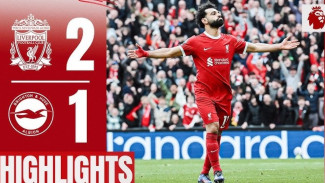 Liverpool Kembali Puncaki Klasemen Premier League Setelah Comeback Dramatis Hadapi Brighton
