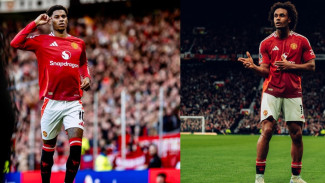 Zirkzee dan Rashford Menyala, Manchester United Bungkus Everton Empat Gol Tanpa Balas