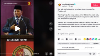 Sindir Gus Miftah? Respon TikTok Gerindra: Sudah Dilaporkan dan Diterima Pimpinan