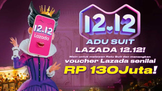 Adu Suit Lazada 12.12: Tantang Ratu Suit, Raih Hadiah Voucher Belanja hingga Rp 130 Juta!