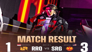 Knockout Stage Day 4 M6 : “Sang Raja” RRQ Hoshi Harus Pulang ditangan Selangor Red Giants