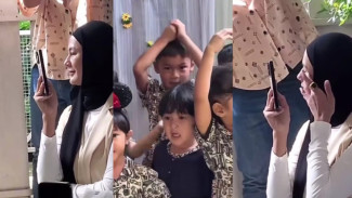 Air Mata Paula Verheoeven di Hari Ibu Saat Baim Wong Gugat Cerai