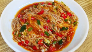 Resep Jamur Saus Gochujang Praktis, Cita Rasa Korea dalam Sekejap!