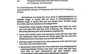 KLHK tunjuk dua Kades kelola lahan KLHK di Wongsorejo KLHK tunjuk dua Kades kelola lahan KLHK di Wongsorejo