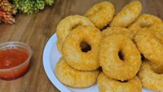 Donat Nasi Ayam Kreasi Unik yang Lagi Viral, Solusi Anak Susah Makan, Wajib Coba di Rumah!