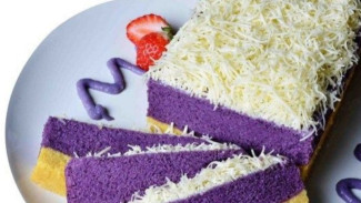 Gampang Dan Cepet, Yuk Bikin Bolu Kukus Ubi Ungu Mekar Yang Lembut Dan Cantik
