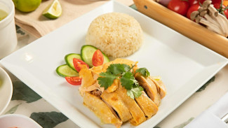 Resep Nasi Hainan Ayam Praktis dengan Rice Cooker Cocok untuk Bekal Sekolah Anak