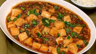 Mapo Tahu Pedas Gurih ala Restoran, Bikin Nasi Cepet Habis!