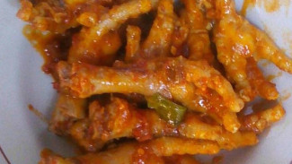 Resep Ceker Pedas Ndower Bumbu Medok Cocok untuk Menu Angkringan Kekinian